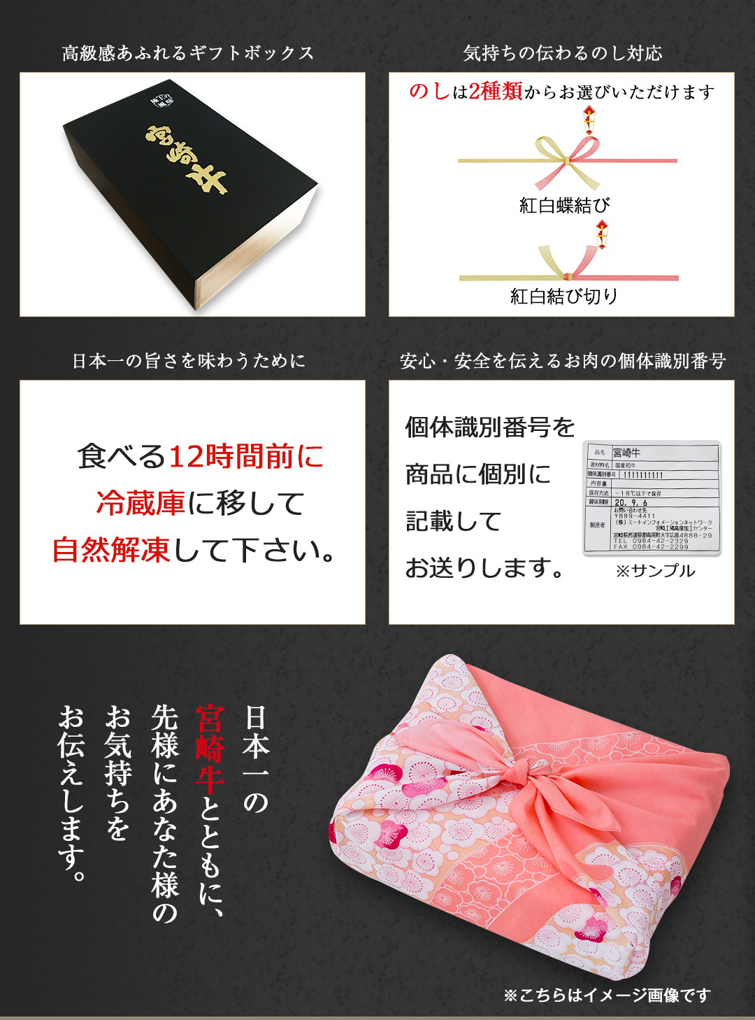 ミートインフォメーション 宮崎牛 ギフト