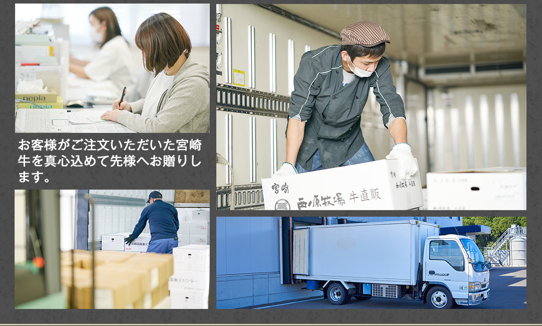 ミートインフォメーション 宮崎牛 ギフト 出荷