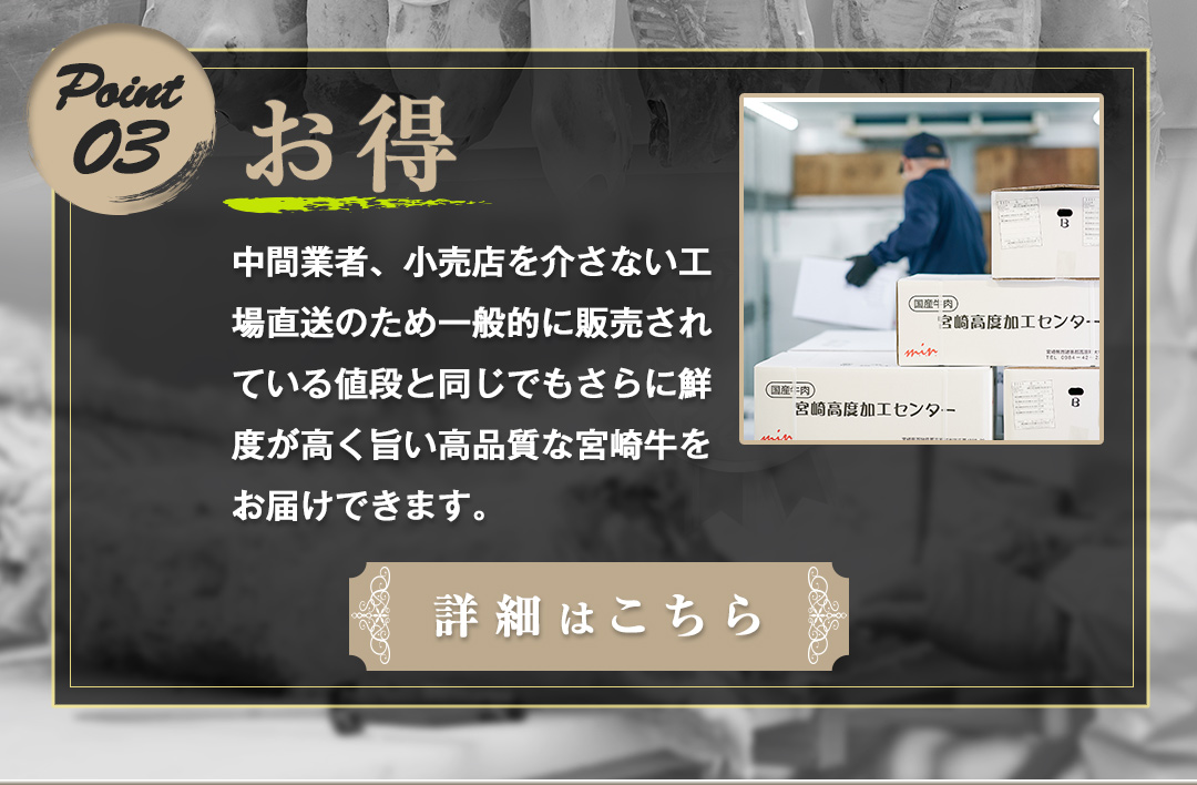 ミートインフォメーション 宮崎牛 お得